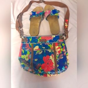 Sakroots Peace Matching Crossbody Purse & Sandals